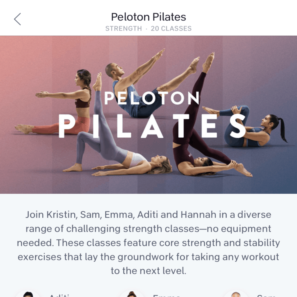 Peloton has Pilates Classes! Here is Where to Find Them