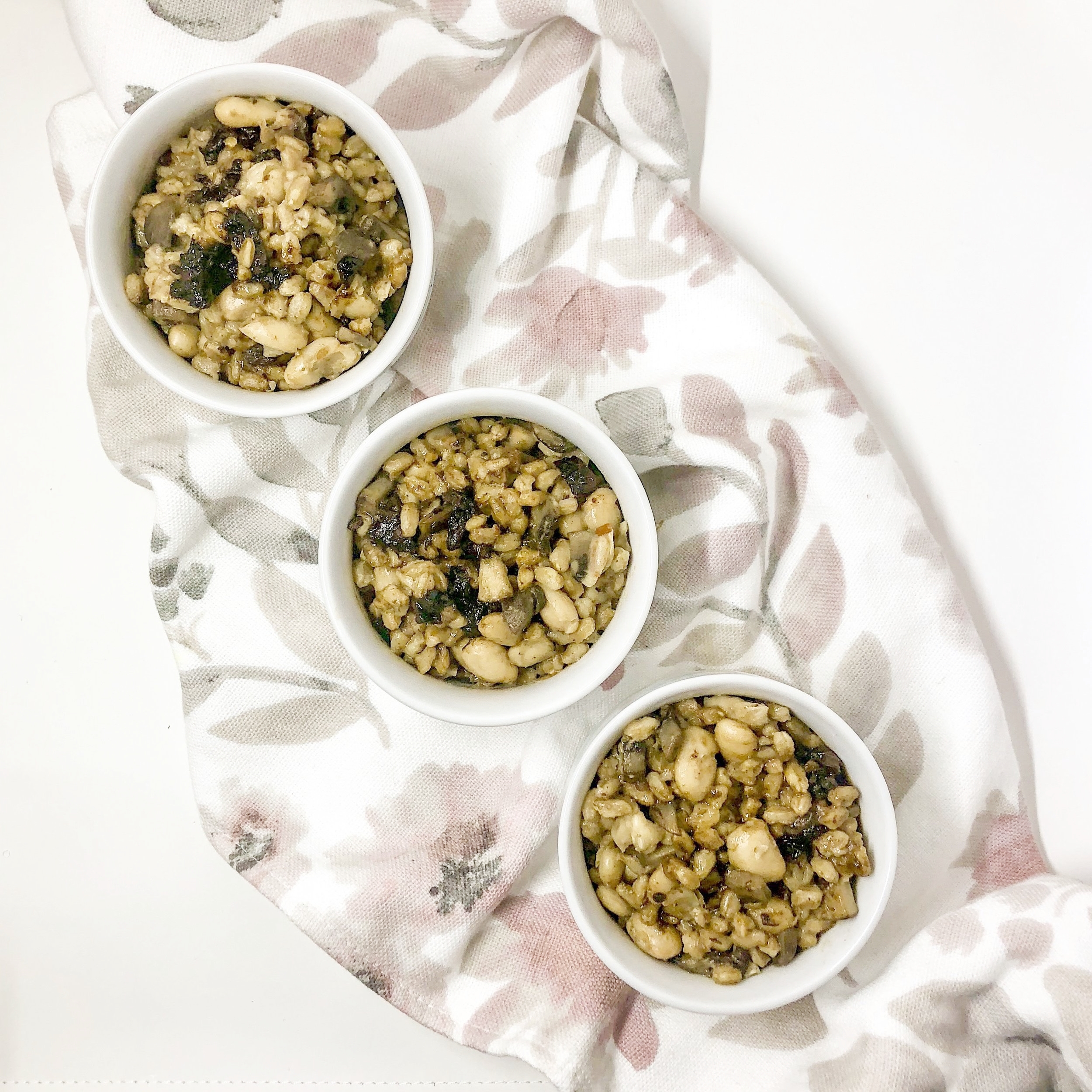 No Frills Instant Pot Mushroom and White Bean Farrotto Mom Under Pressure