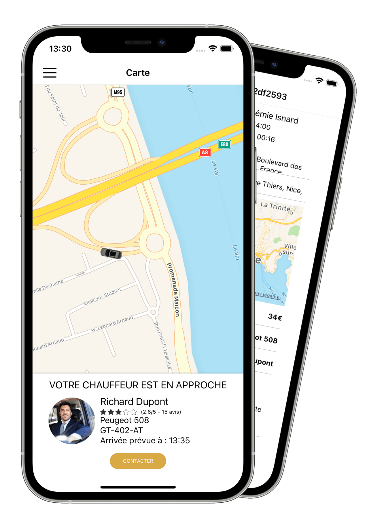 Mon Appli VTC Créez une application VTC à votre nom