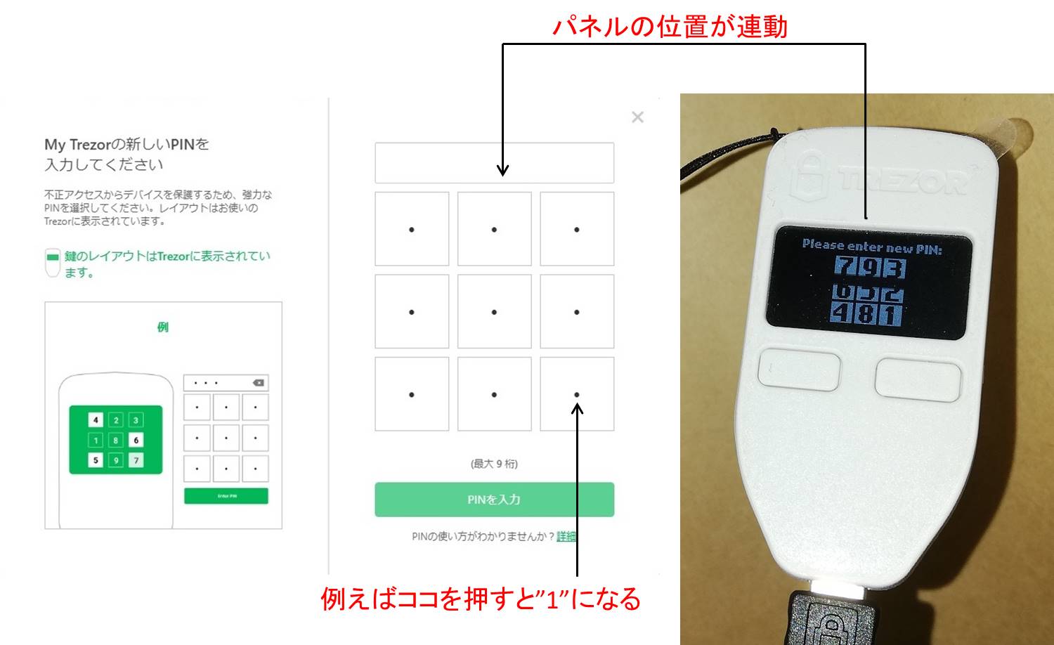 TREZORの解説と使い方 モナキュレーション