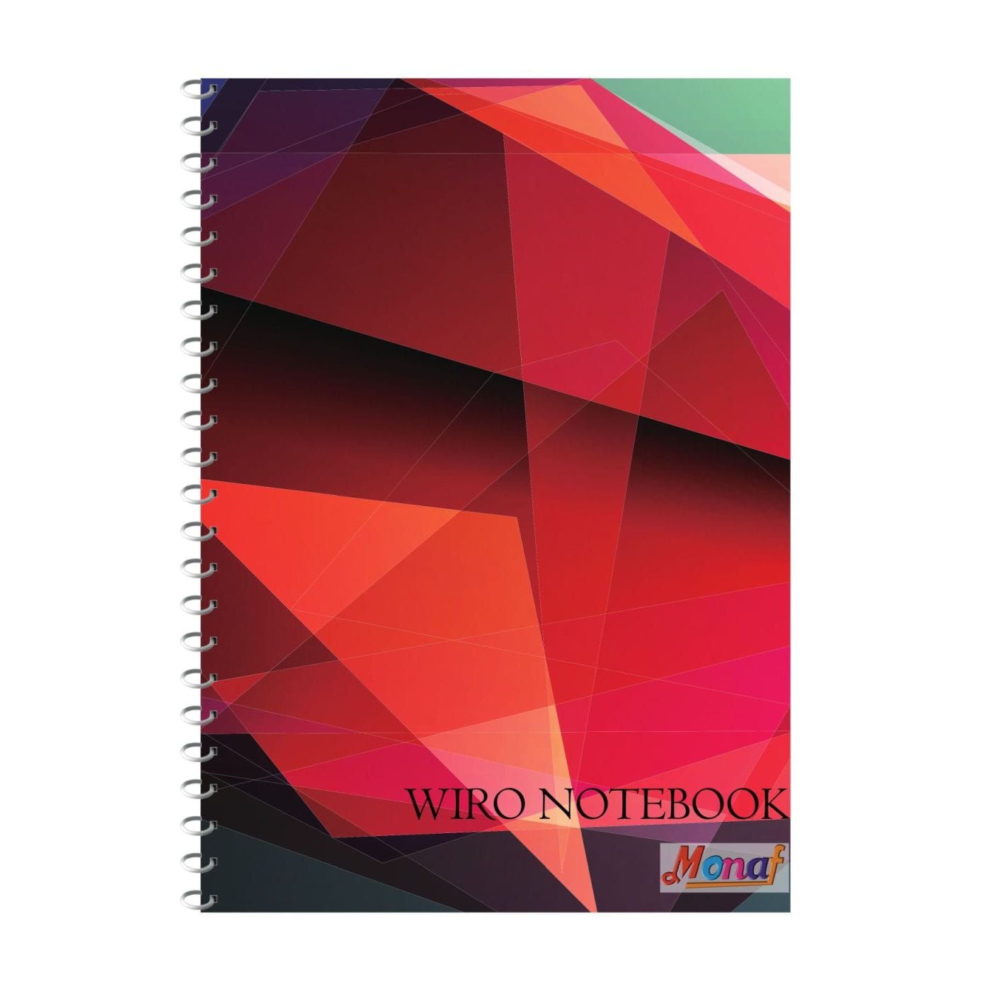 Spiral Notebook A5 40 sheets Monaf Stores