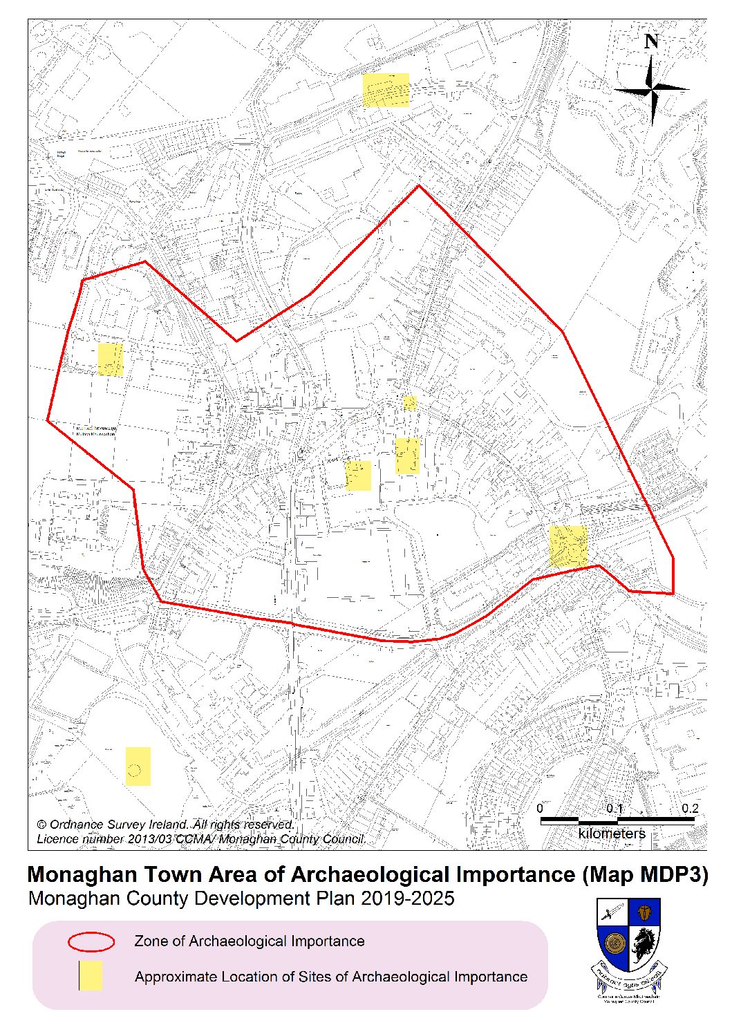 Map Of Monaghan