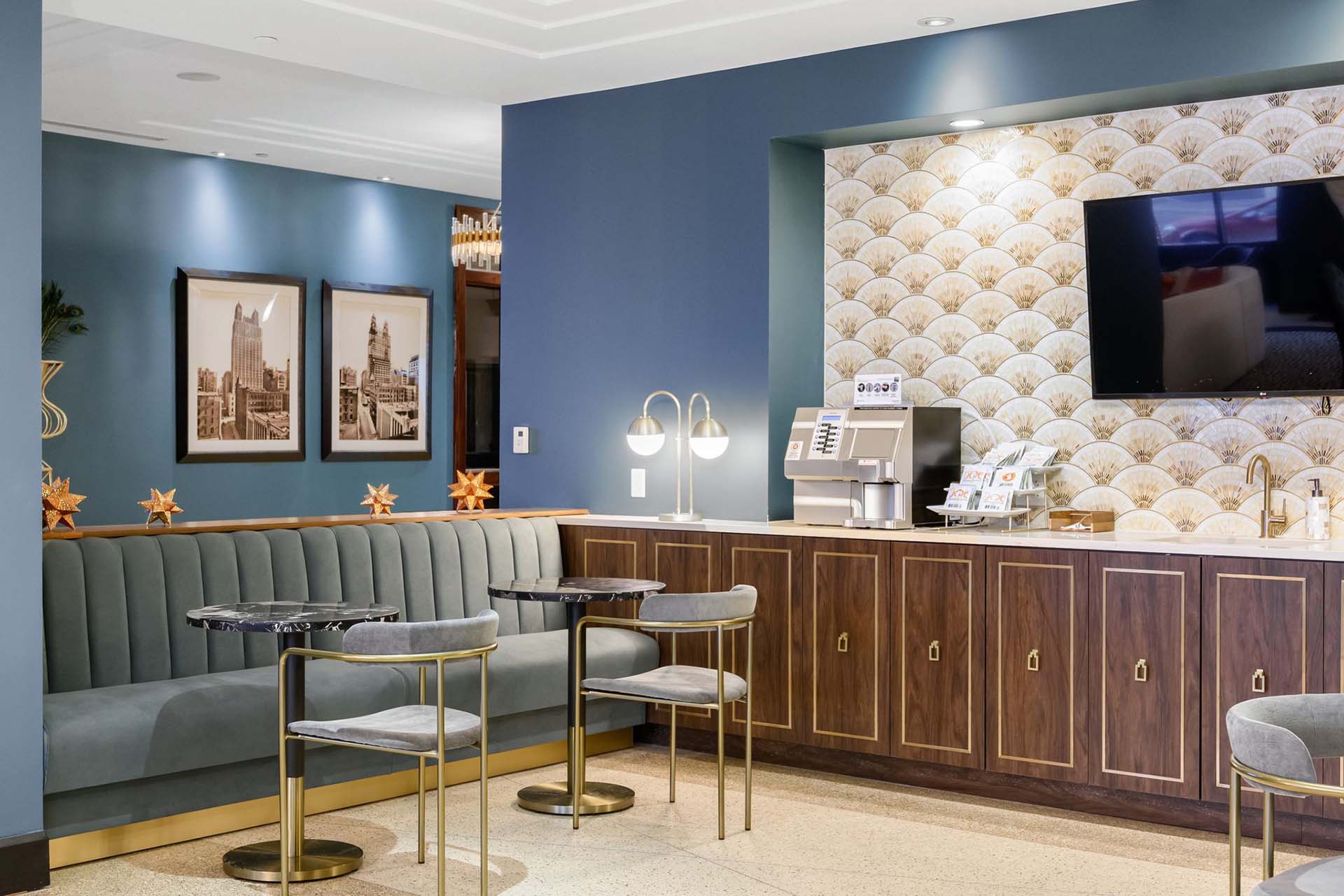 909 Walnut Lobby Renovation Monarch Home