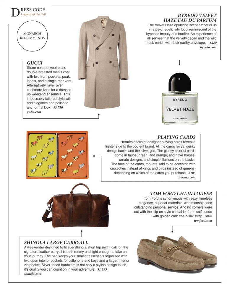 Dress Code Fall 2017 Monarch Magazine