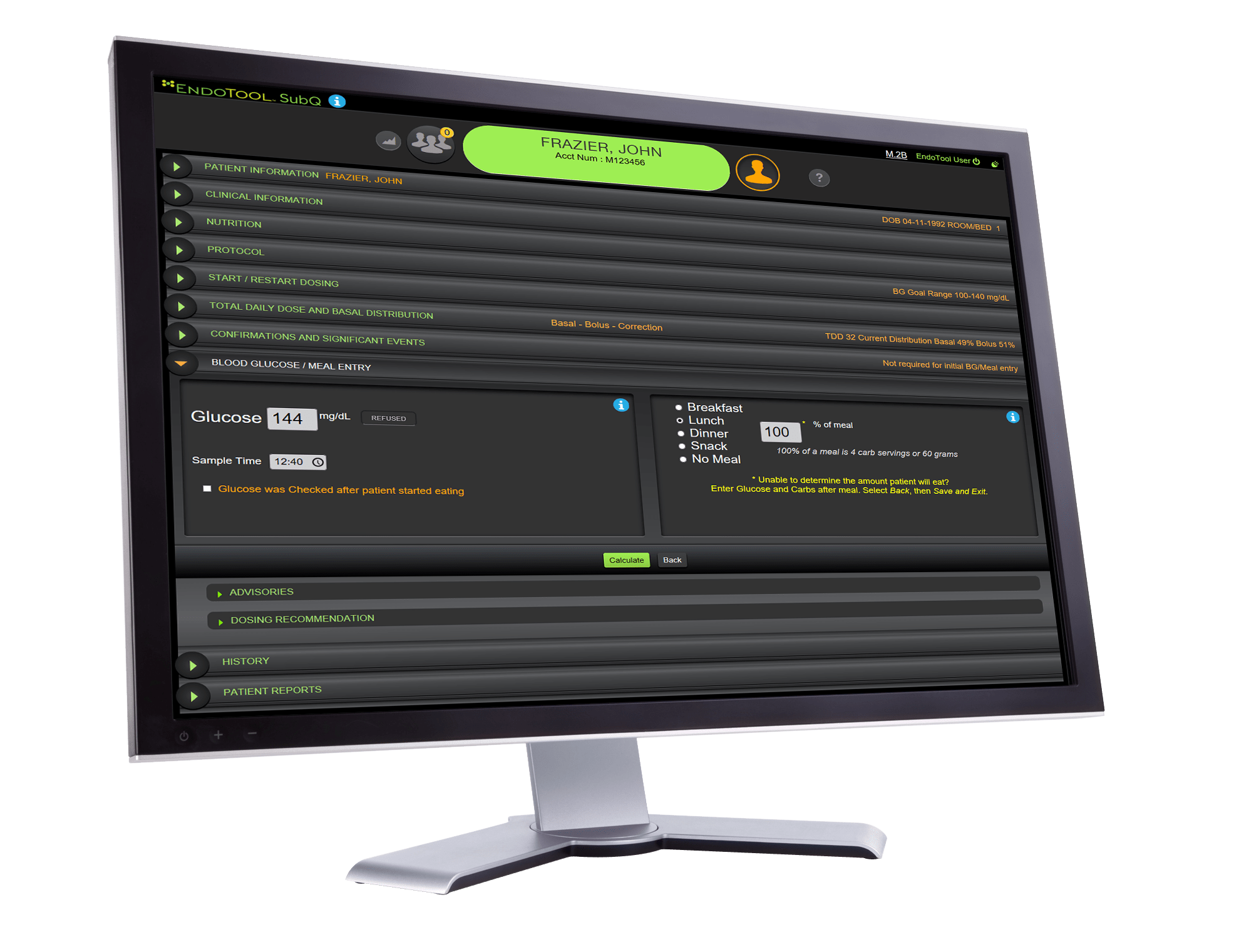 Personal & Predictive Insulin Dosing Monarch Medical Technologies
