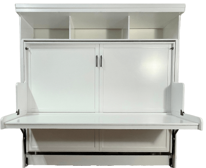 Ryland Desk Bed (Shown W/ Hutch) Monarch Murphy Beds