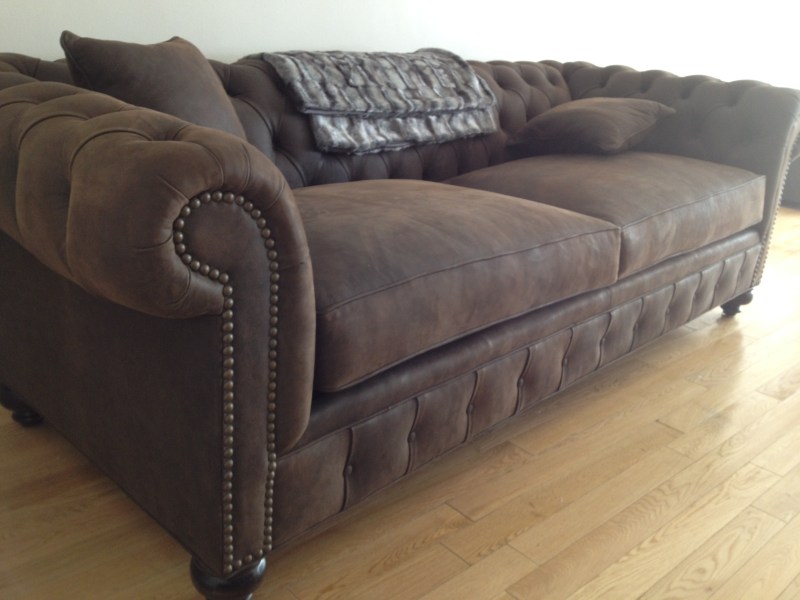 Kenzie distressed bomber leather 2 Monarch Sofas Blog