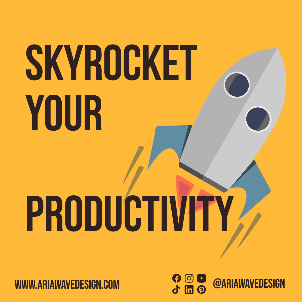 Skyrocket Your Productivity! Monark Branding