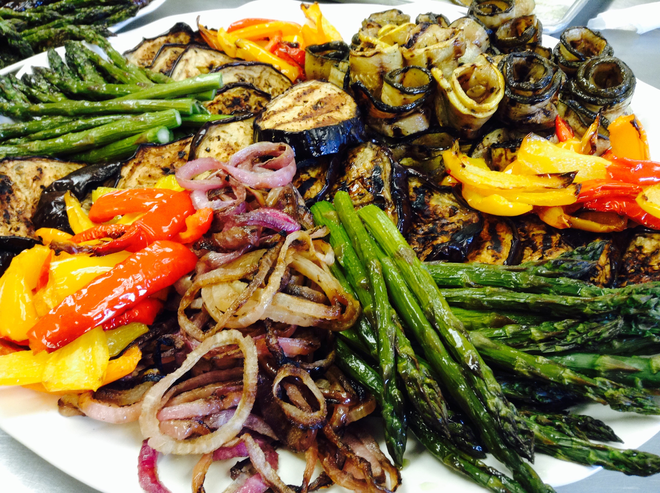 Marinated Grilled Vegetable Platter With Whipped Goat Cheese Recipes From A Monastery Kitchen