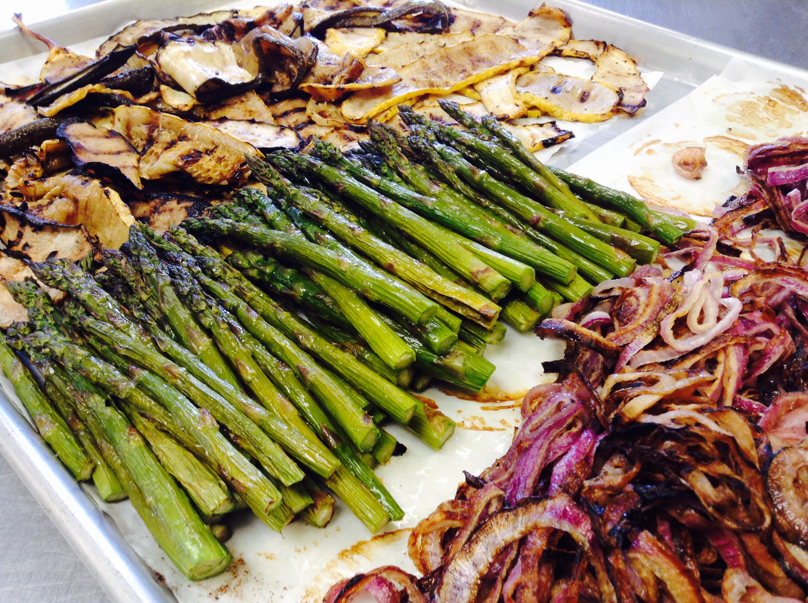 Marinated Grilled Vegetable Platter with Whipped Goat Cheese Recipes from a Monastery Kitchen