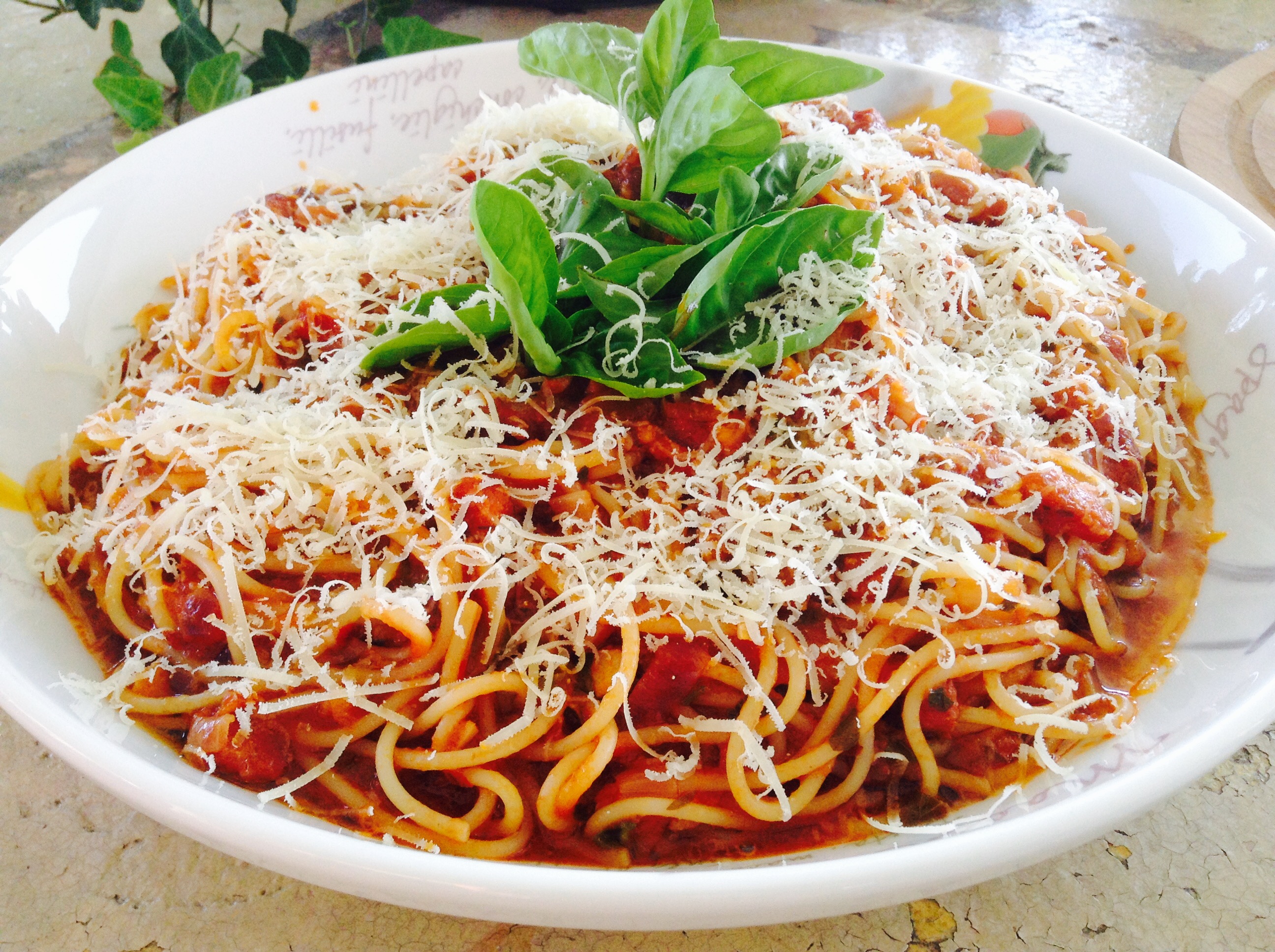 Pasta all’Amatriciana Recipes from a Monastery Kitchen