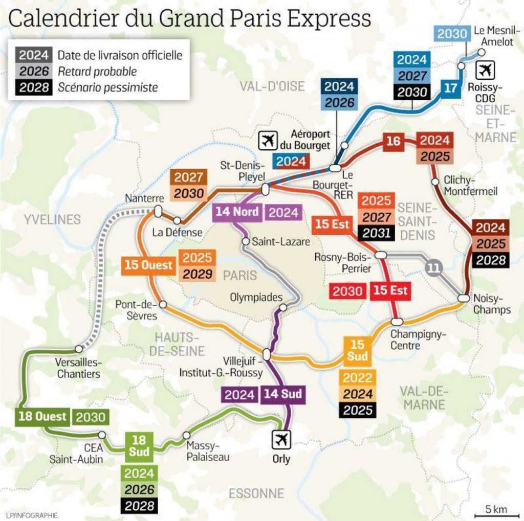 Les lignes du Grand Paris, c’est pas pour demain Le blog sur AulnaysousBois