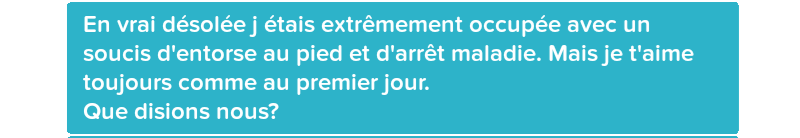 Elle ne répond plus ? Découvrez pourquoi