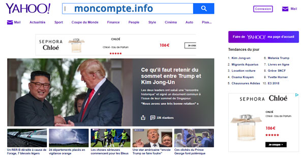 Créer un compte Yahoo Yahoo Aide SLN2056