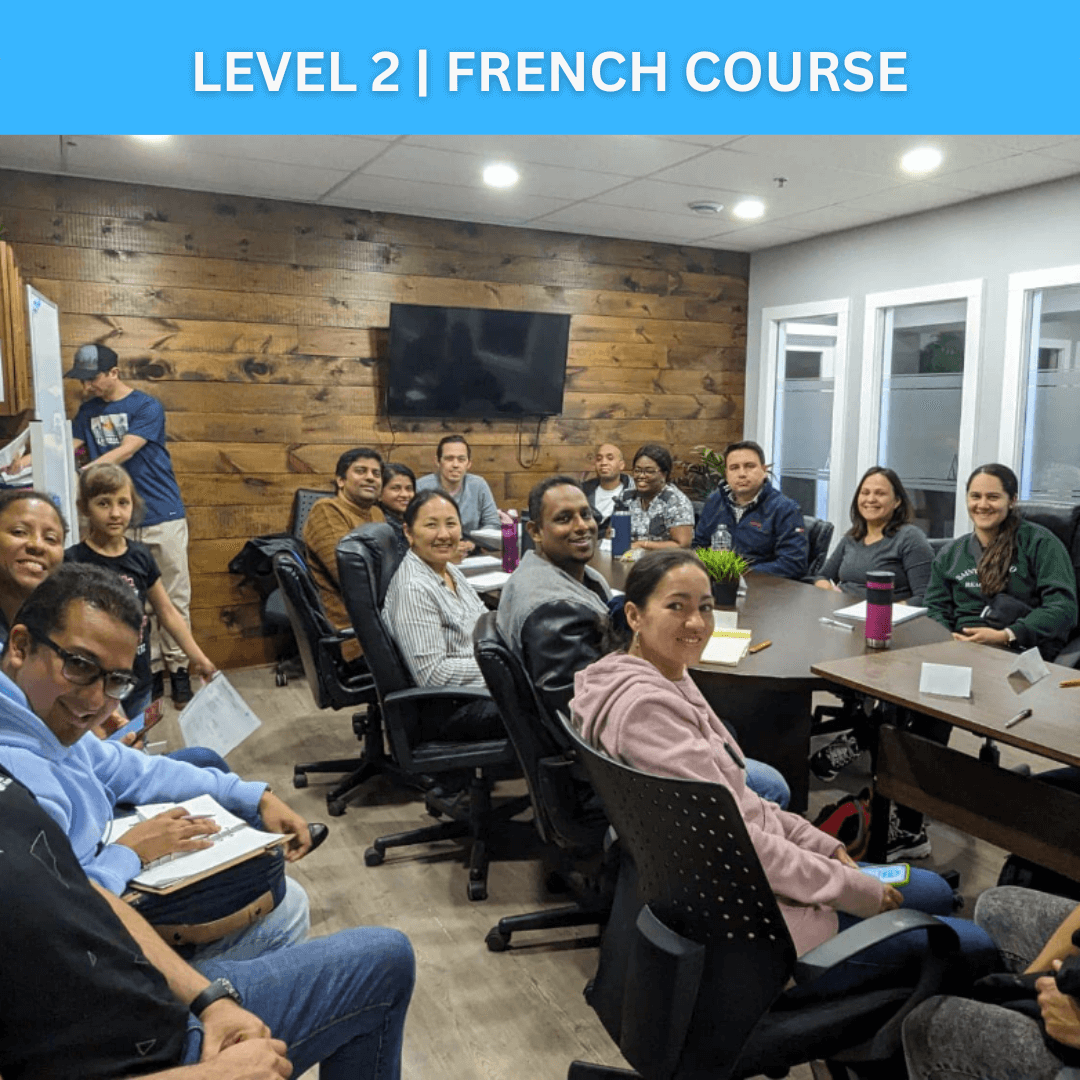French Course (January 2024) Second Level Moncton Cares