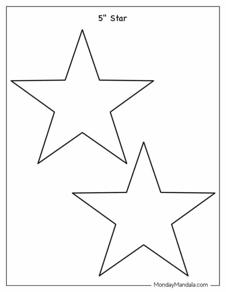 A 5 Inch Stencils Printable