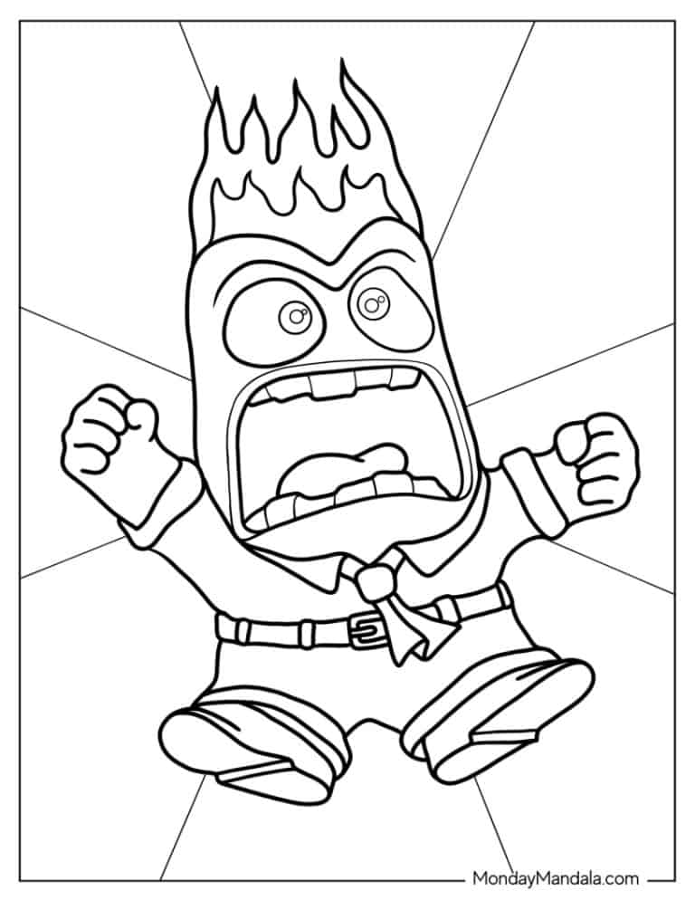 28 Inside Out Coloring Pages (Free PDF Printables)