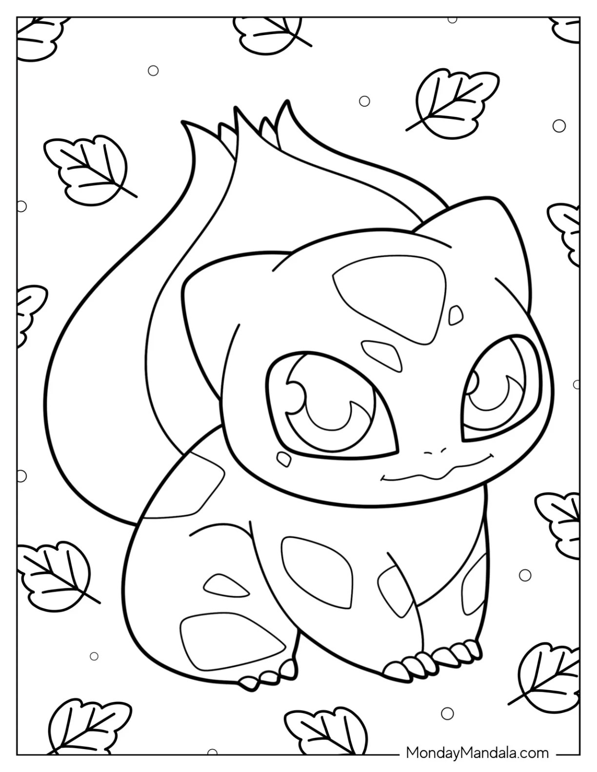 20 Bulbasaur Coloring Pages (Free PDF Printables)