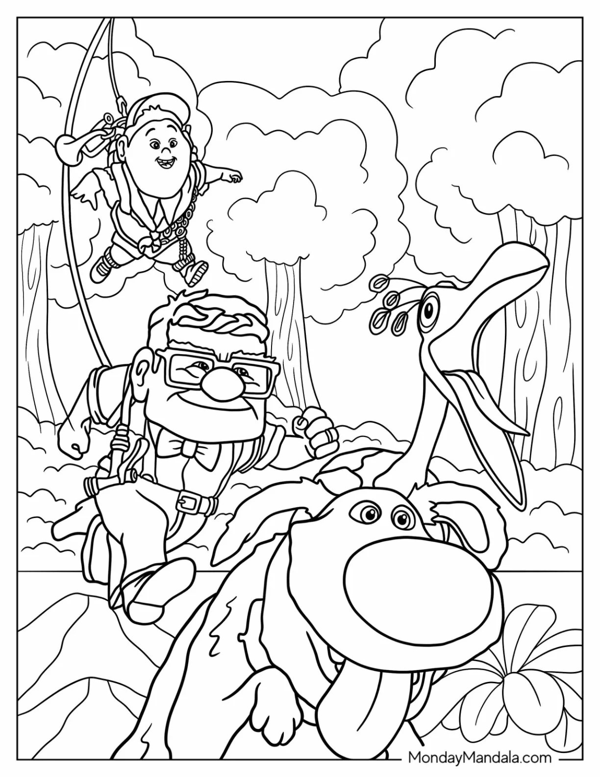 20 Up Coloring Pages (Free PDF Printables)