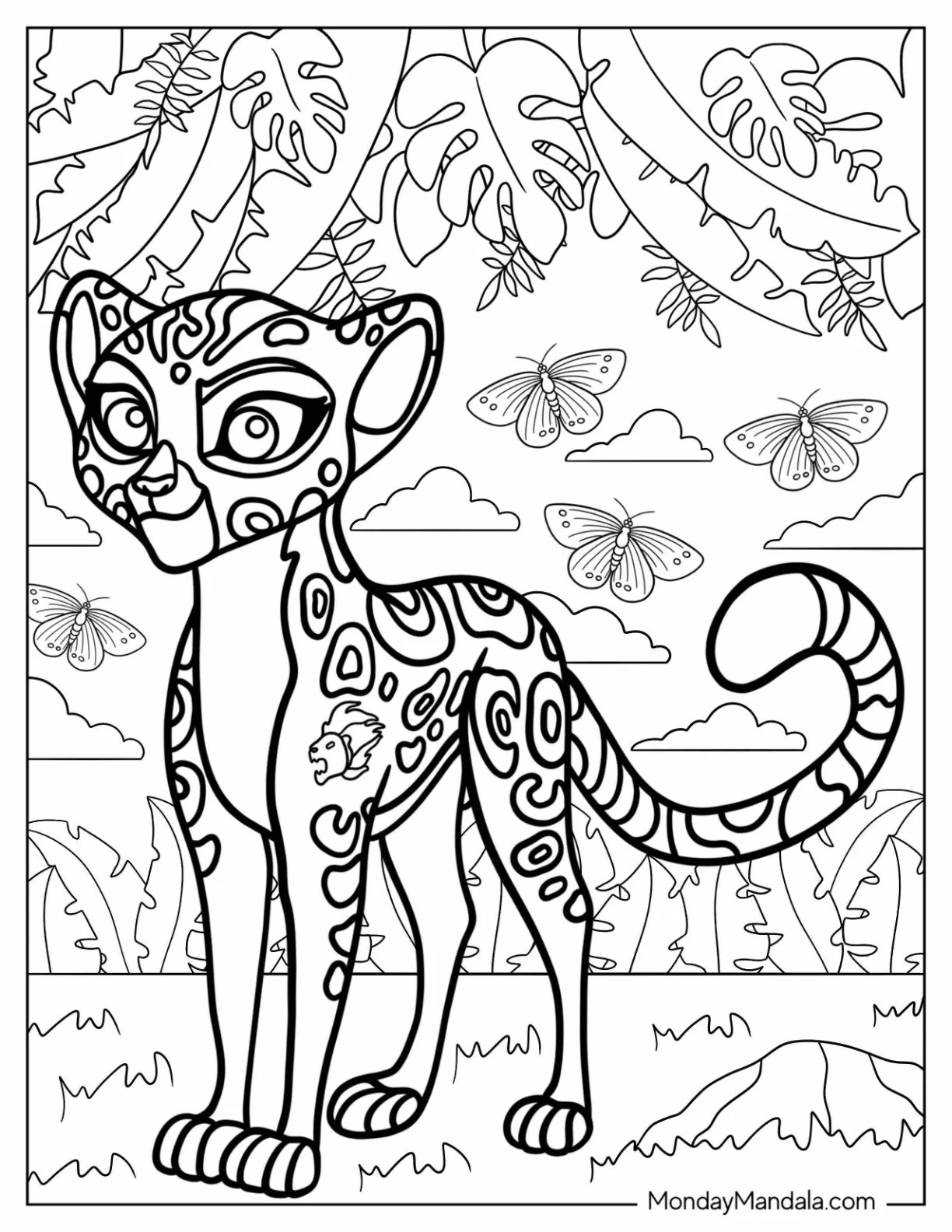 20 Lion Guard Coloring Pages (Free PDF Printables)