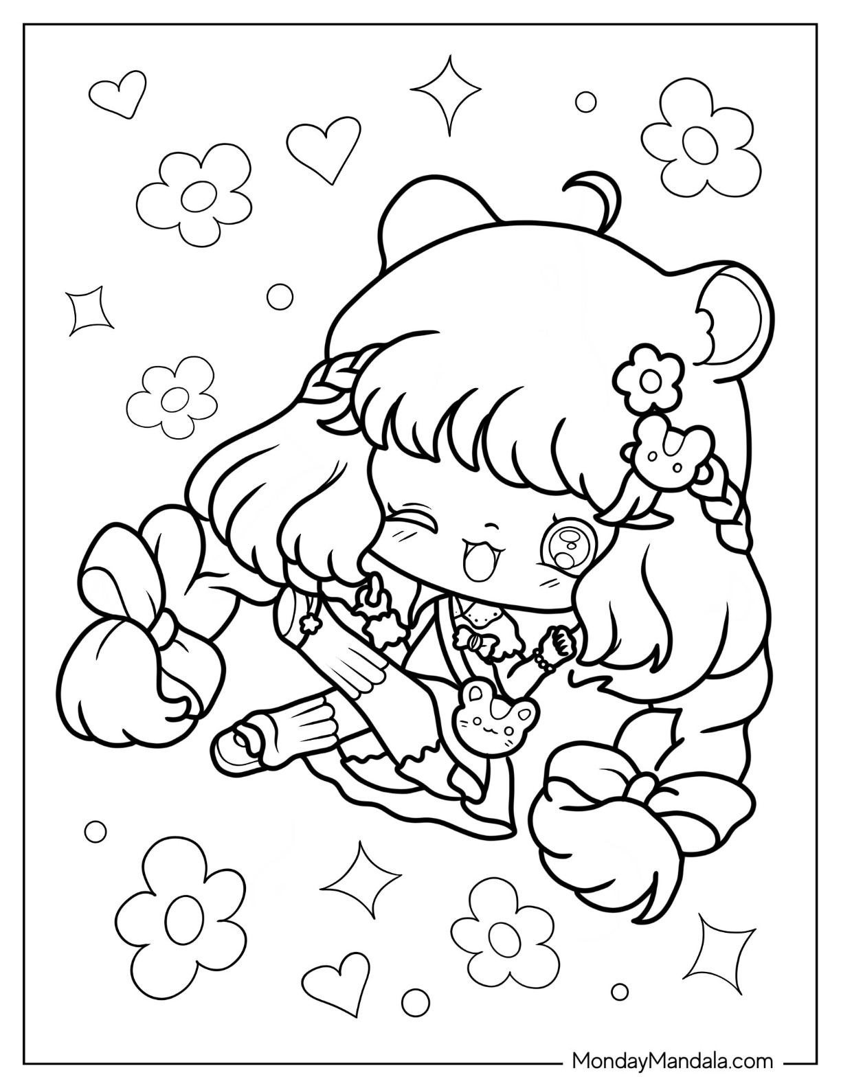 Cute Coloring Pages For Your Girlfriend