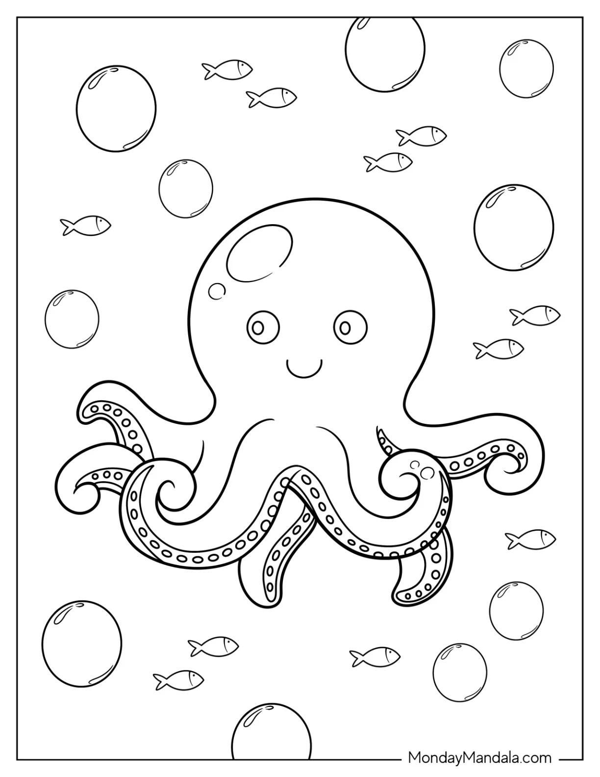 Dumbo Octopus Coloring Page at Ryan Brooks blog
