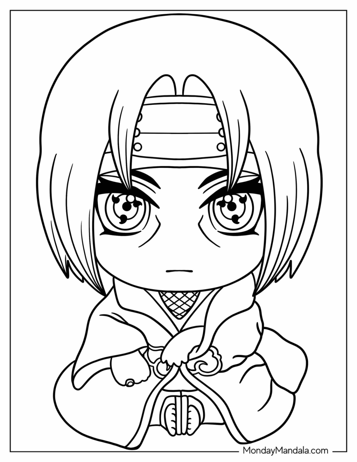 20 Itachi Coloring Pages (Free PDF Printables)