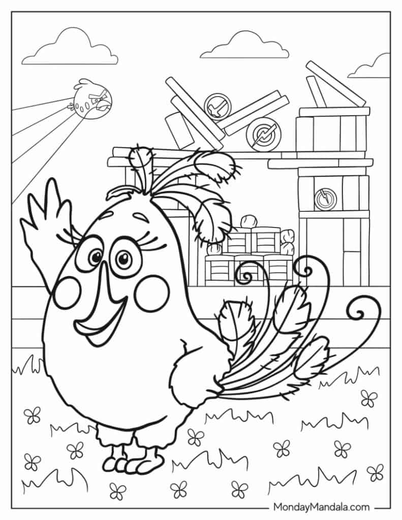 Large Coloring Pages Of Matilda