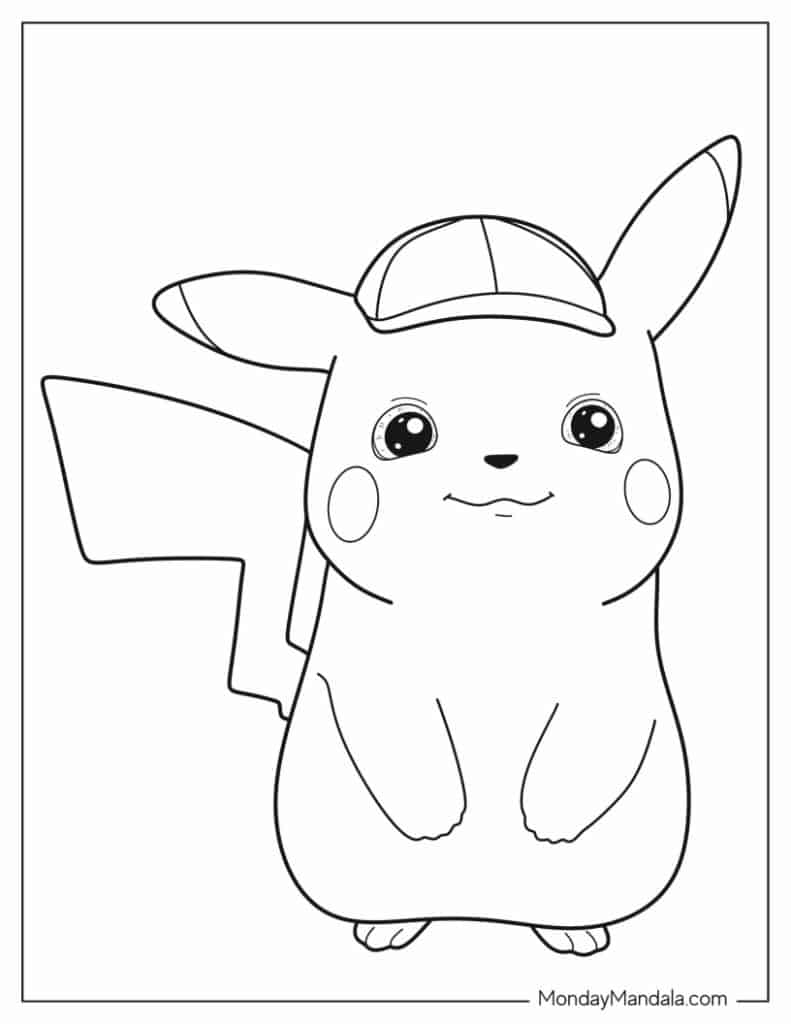 Pikachu Coloring Pages Game