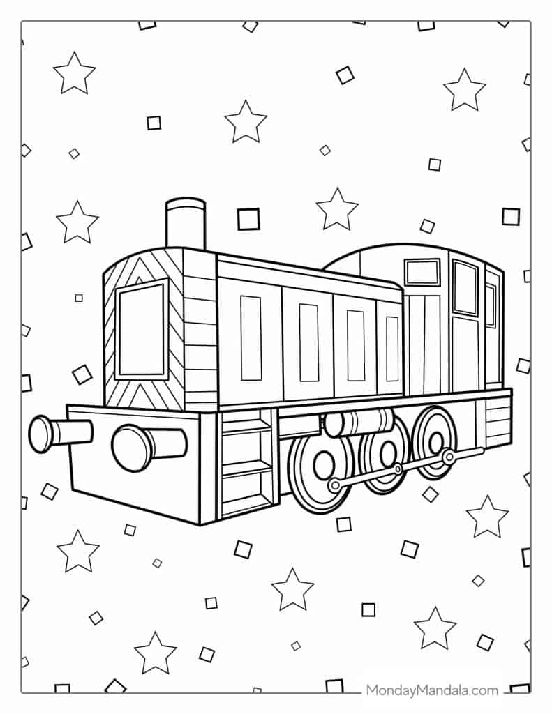 Thomas And Friends Coloring Pages Diesel 10