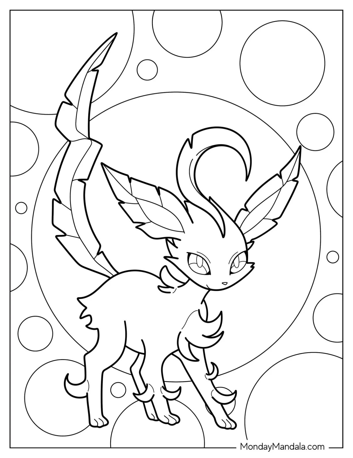 20 Leafeon Coloring Pages (Free PDF Printables)