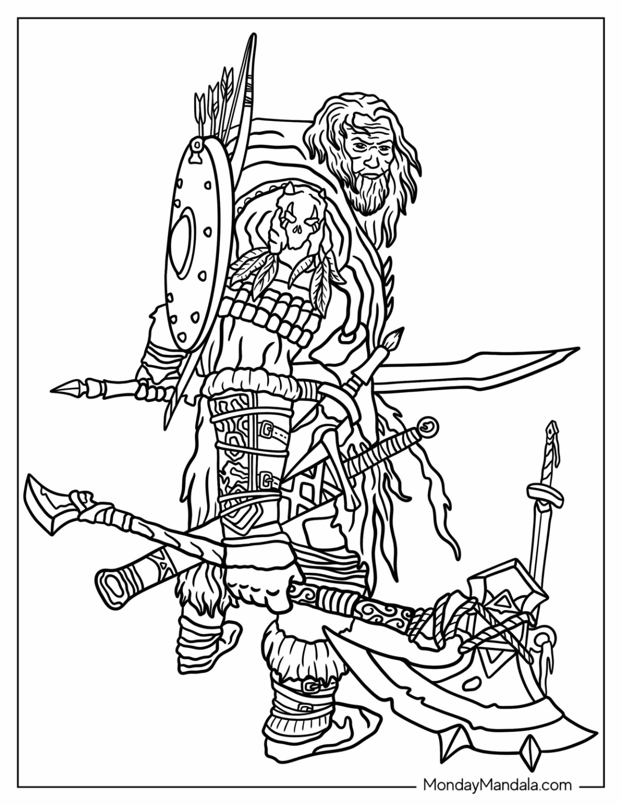 Free Printable Fantasy Coloring Pages For Adults Escape into Magical