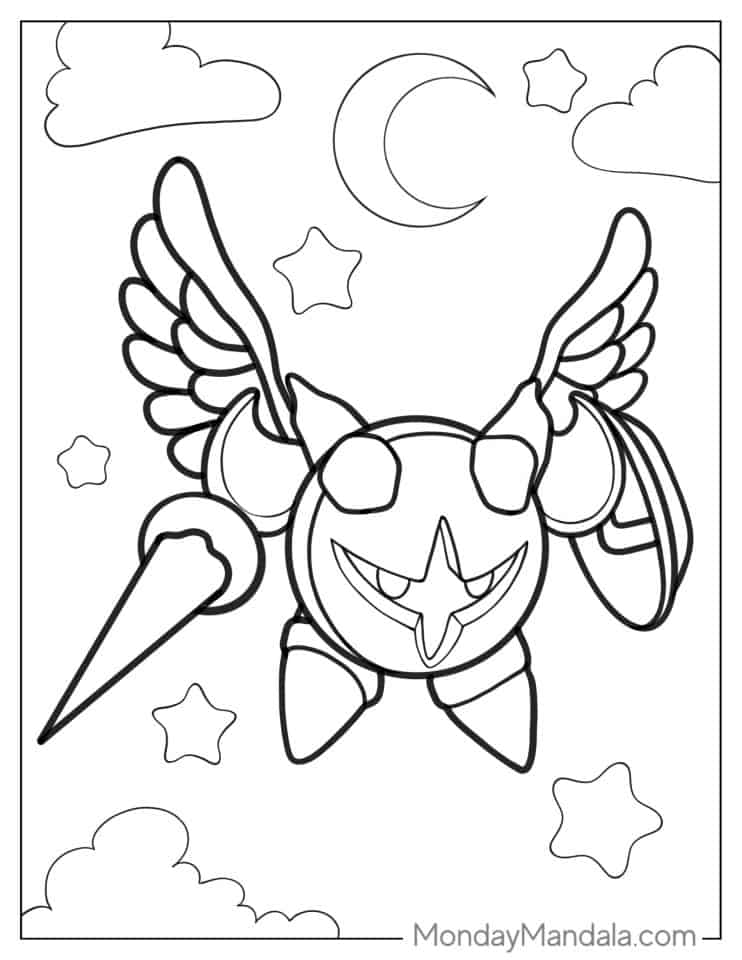 28 Kirby Coloring Pages (Free PDF Printables)