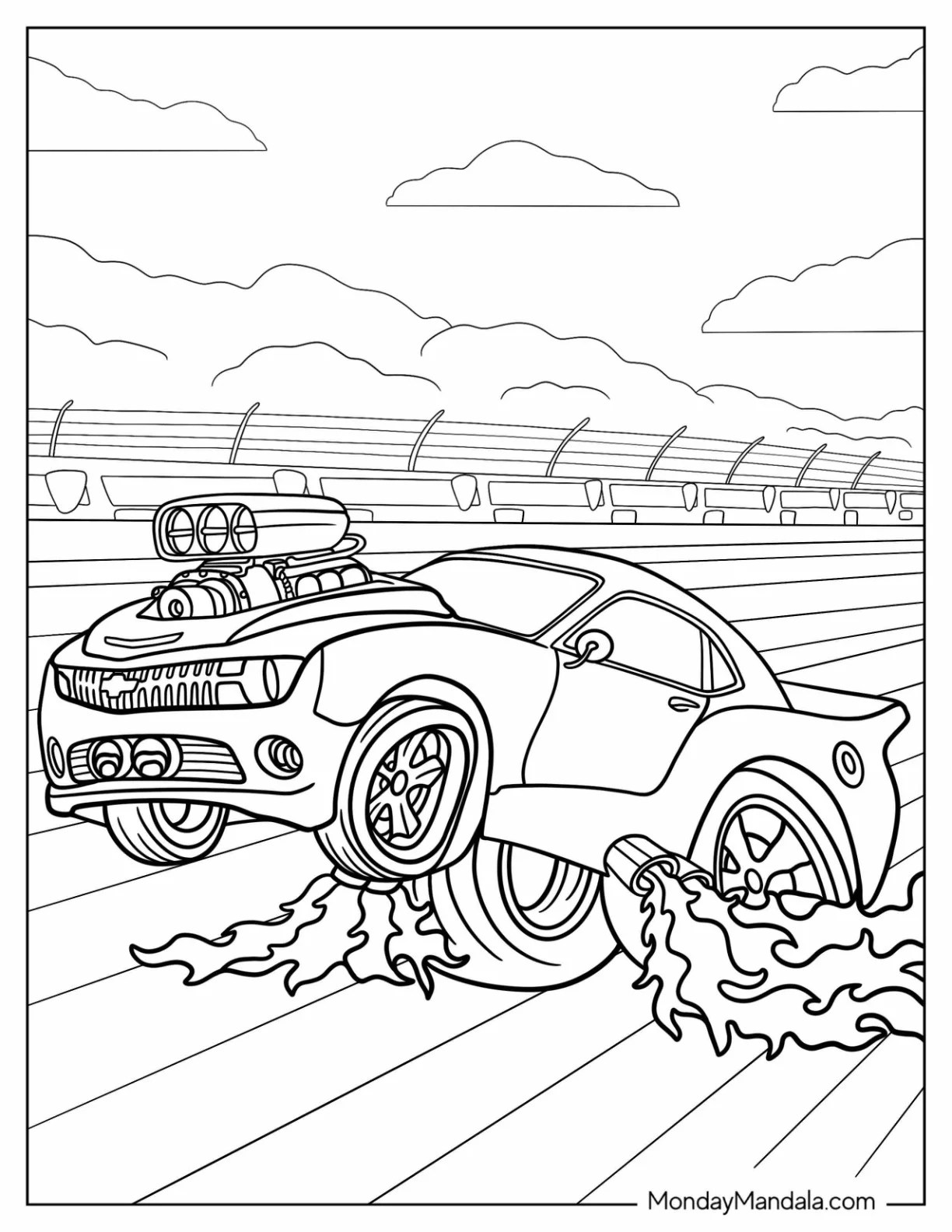 26 Hot Wheels Coloring Pages (Free PDF Printables), 41 OFF