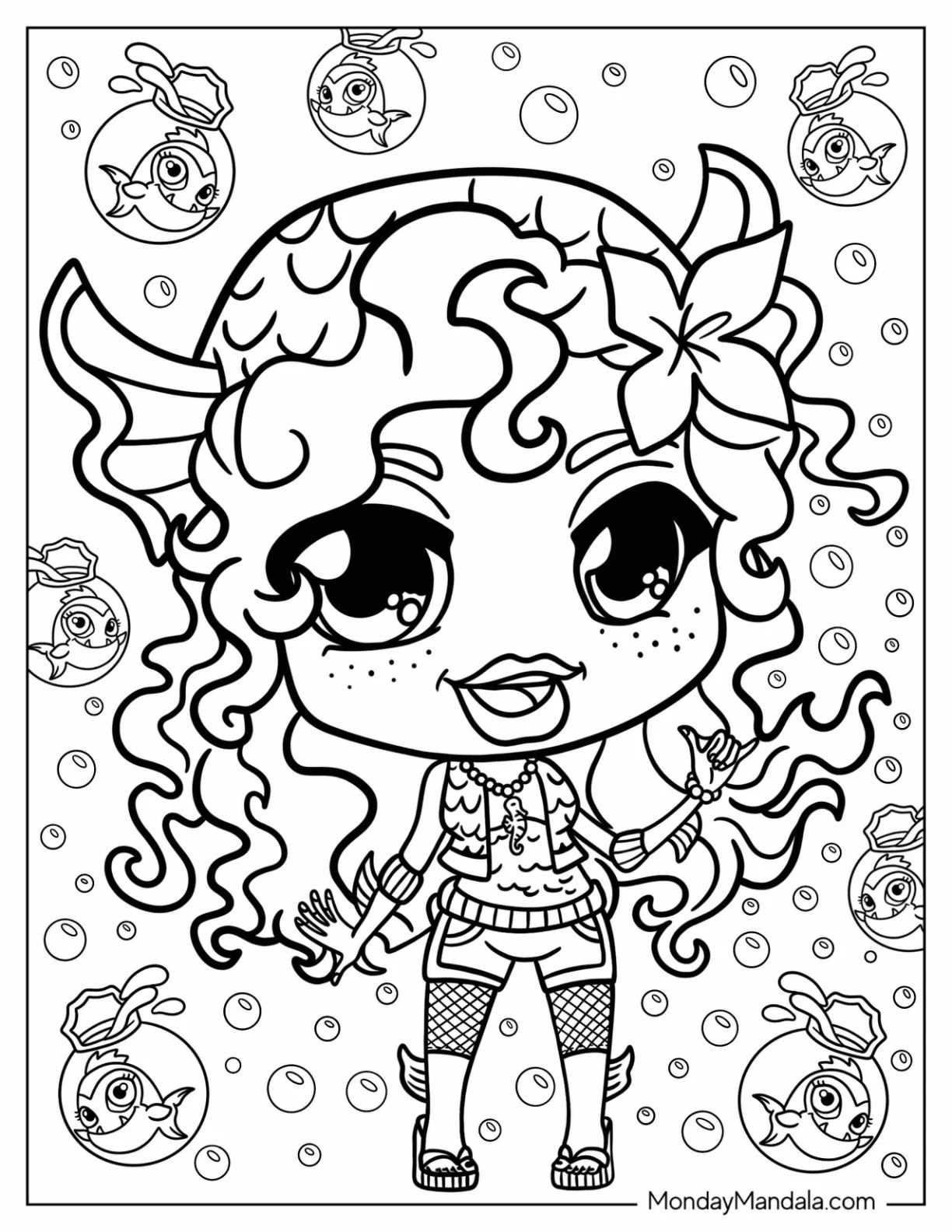 28 Monster High Coloring Pages (Free PDF Printables)