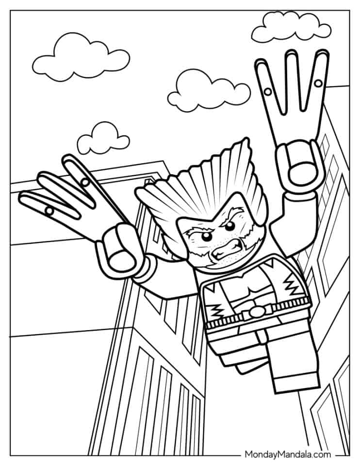 20 Wolverine Coloring Pages (Free PDF Printables)