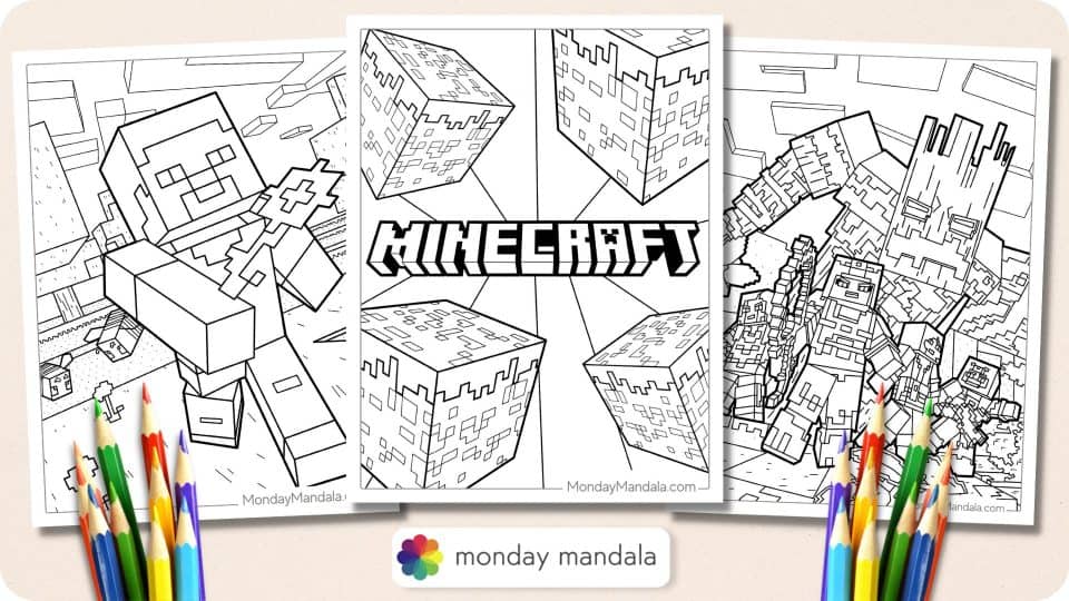 Day to Day Coloring Page Monday Mandala