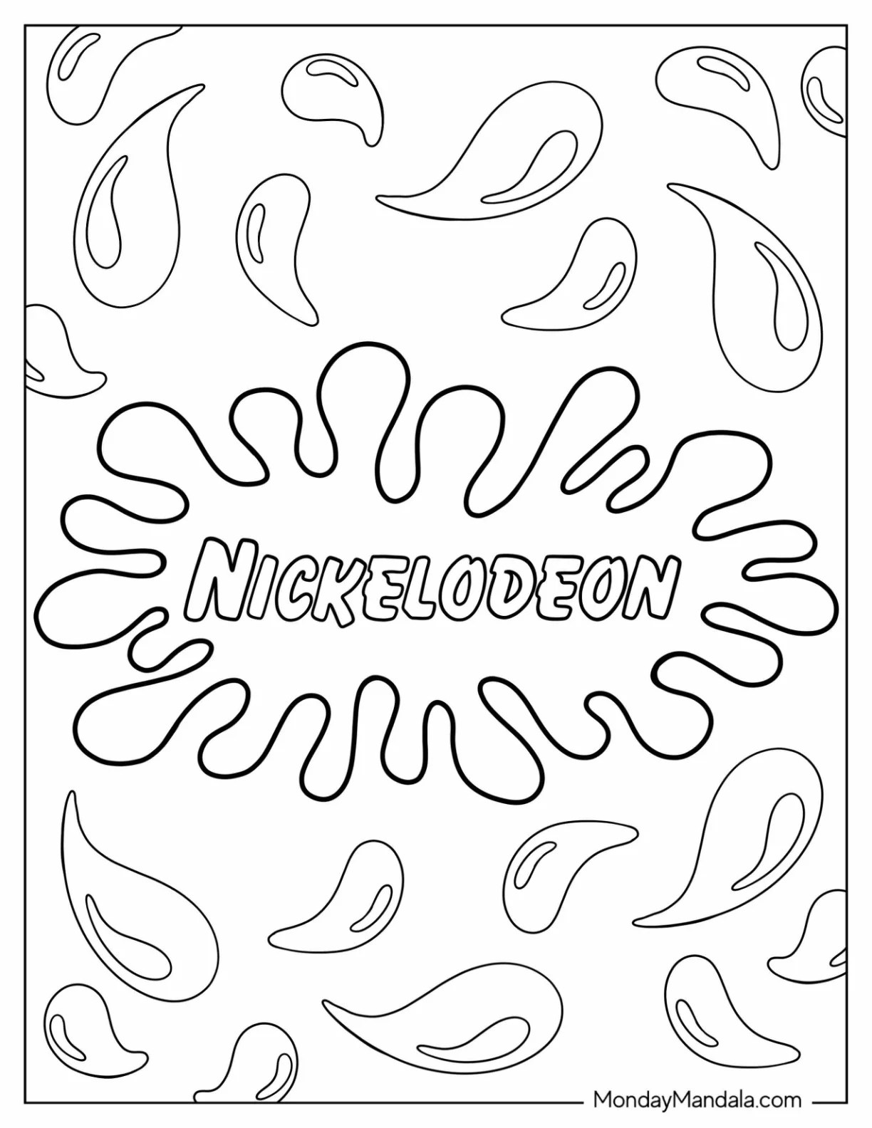 20 Nickelodeon Coloring Pages (Free PDF Printables) 20 Nickelodeon Coloring Pages (Free PDF Printables)
