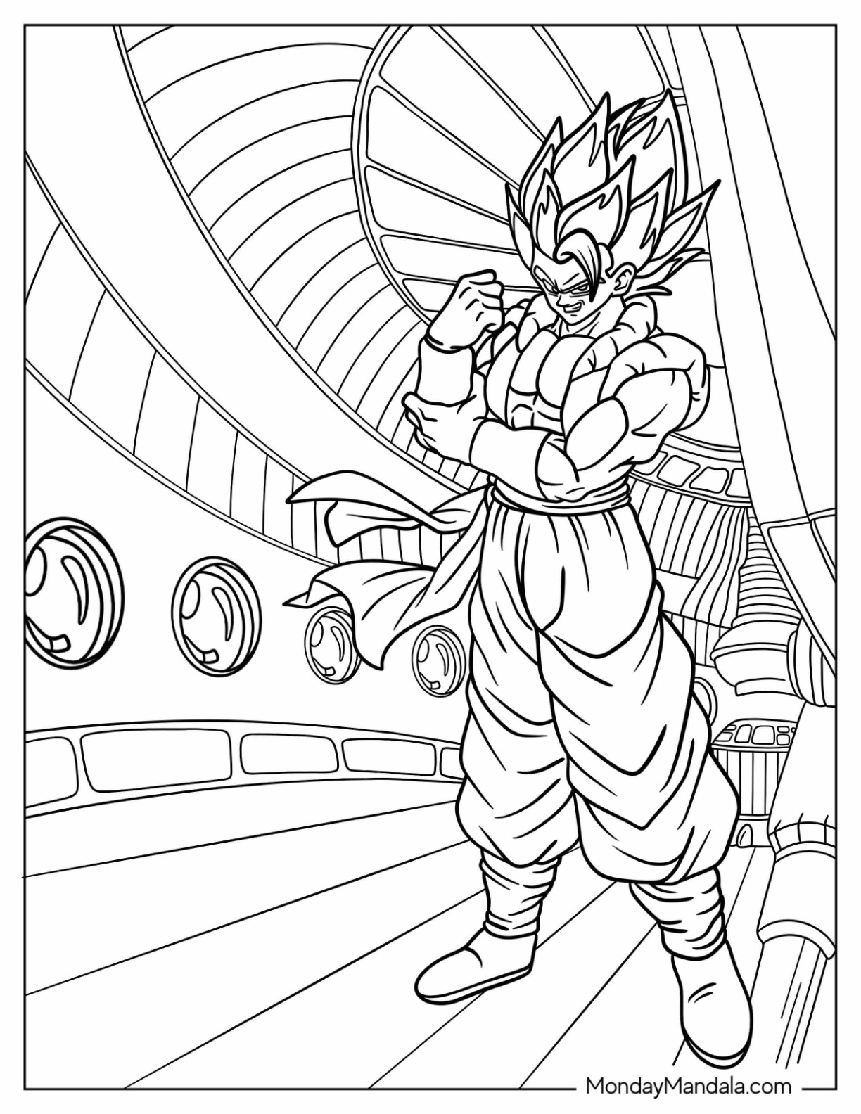 20 Gogeta Coloring Pages (Free PDF Printables)