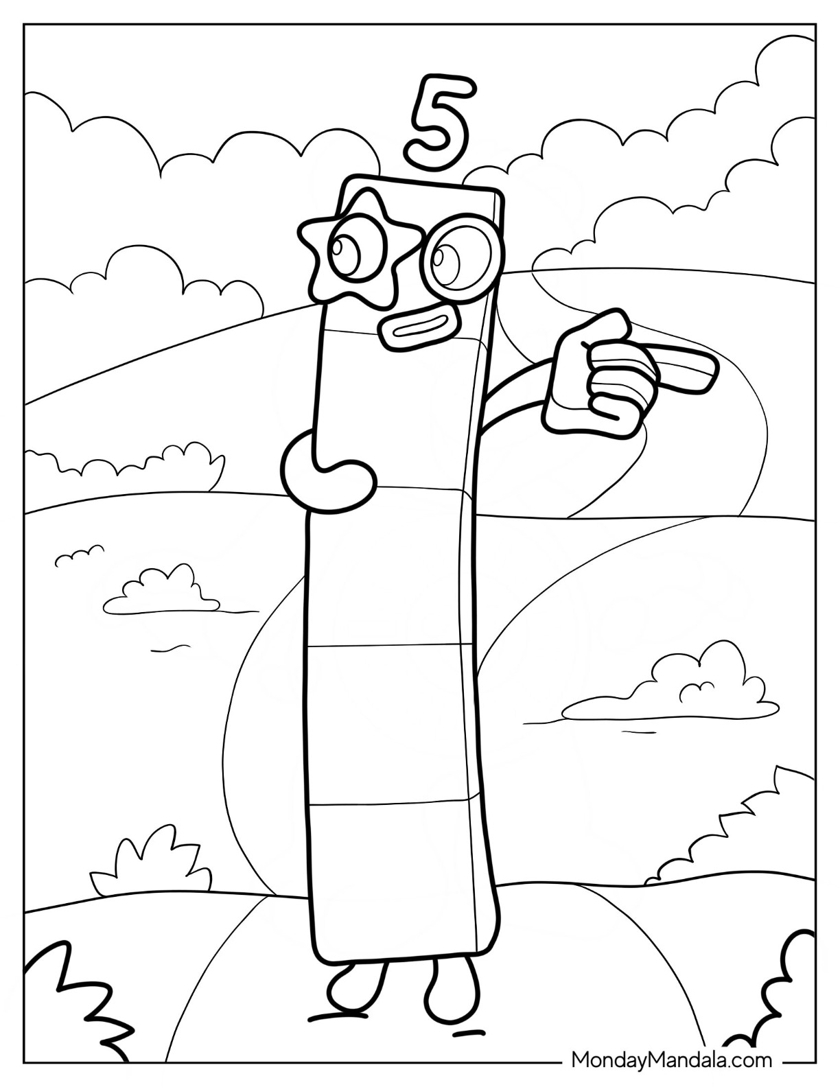 28 Numberblocks Coloring Pages (Free PDF Printables)