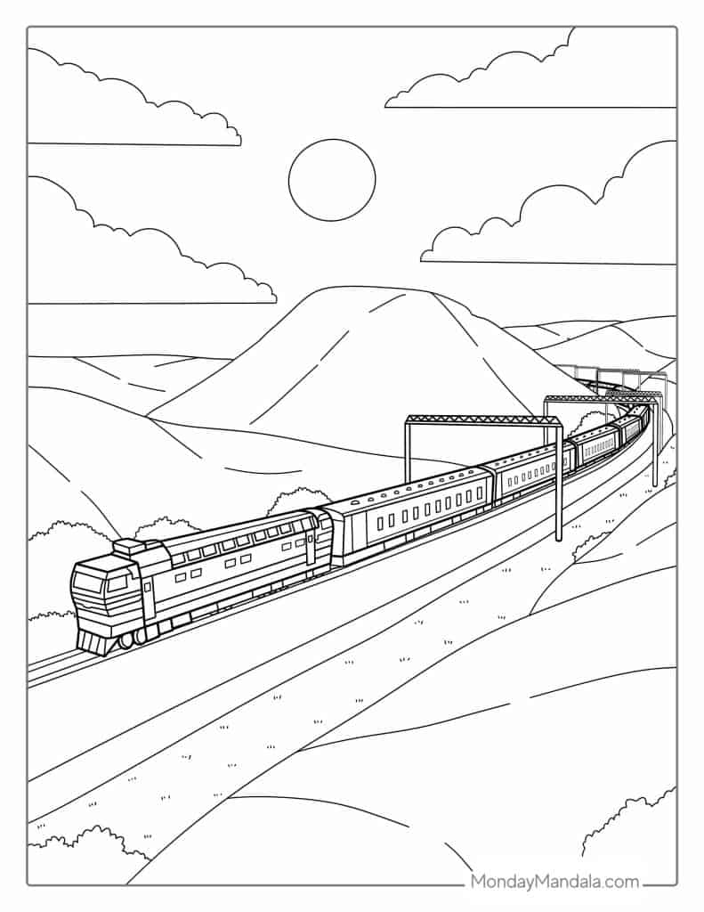 32+ Freight Train Train Coloring Pages IestynAtlantis