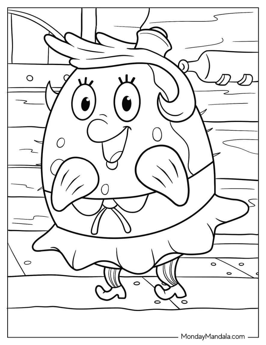 Fun Spongebob Coloring Pages