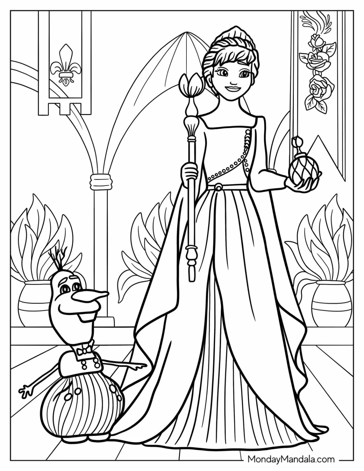 20 Anna Coloring Pages (Free PDF Printables)