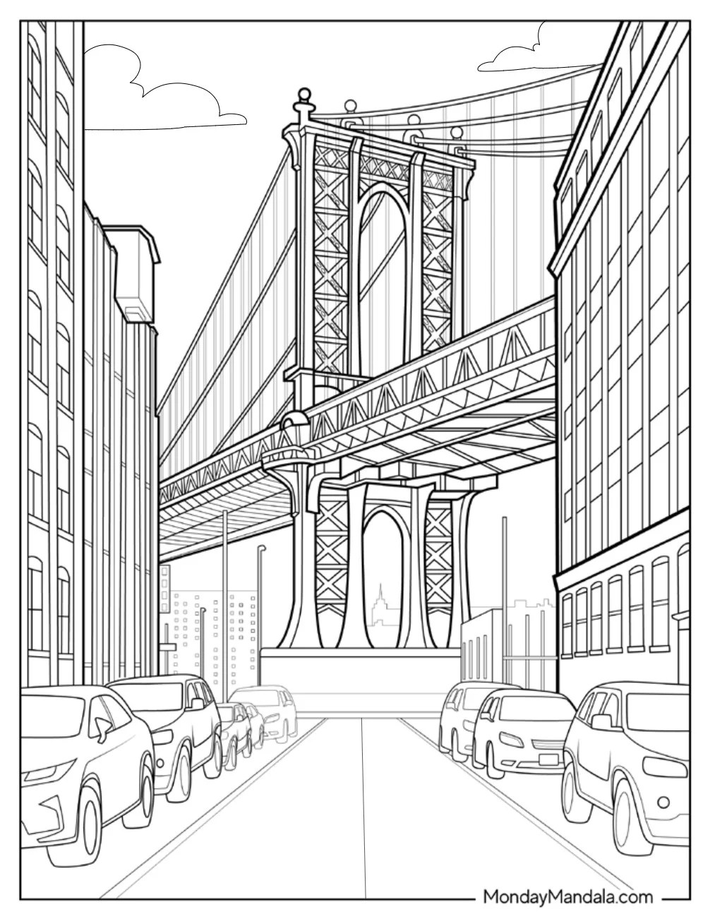 20 New York Coloring Pages (Free PDF Printables)
