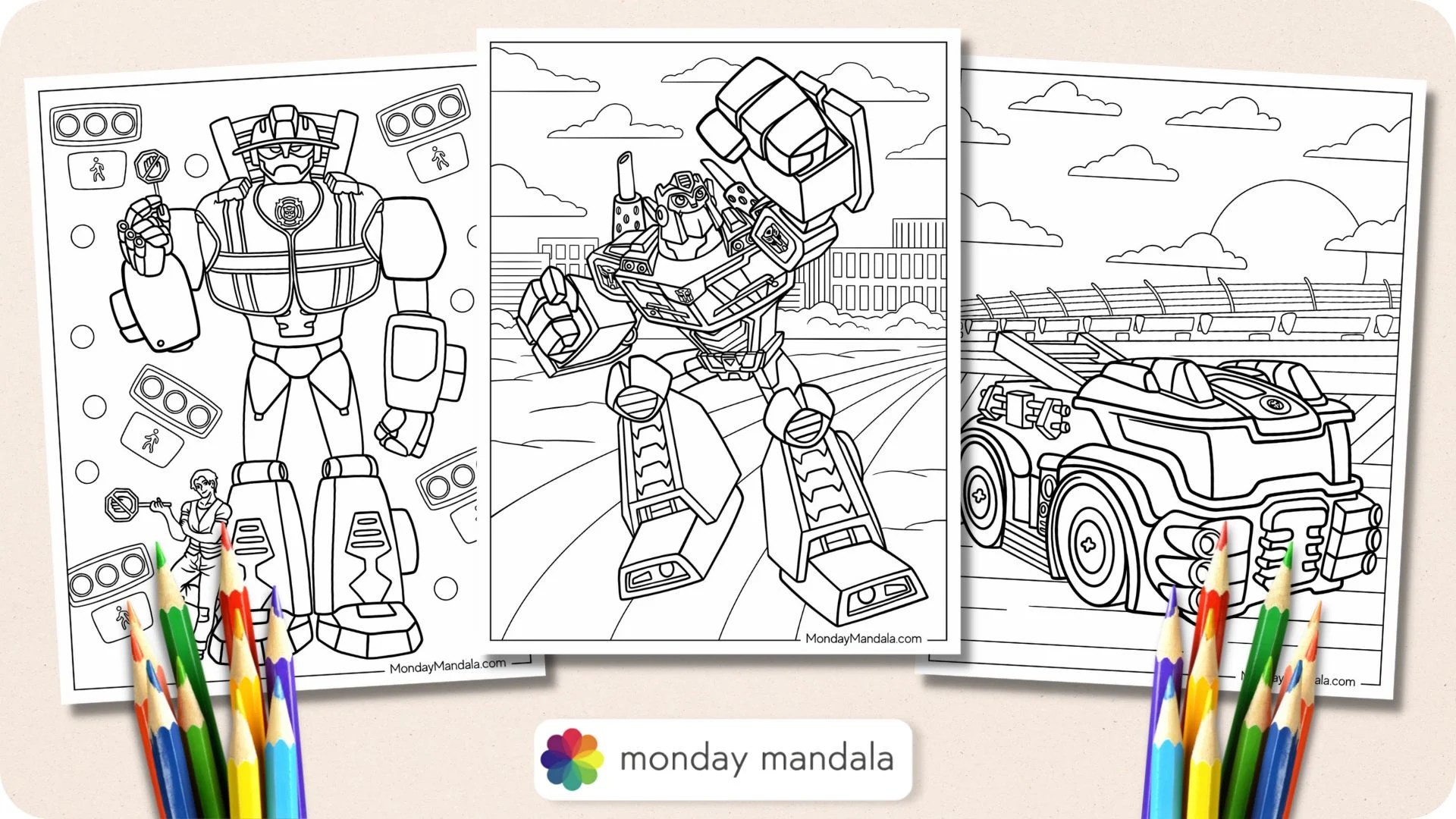 20 Rescue Bots Coloring Pages (Free PDF Printables)