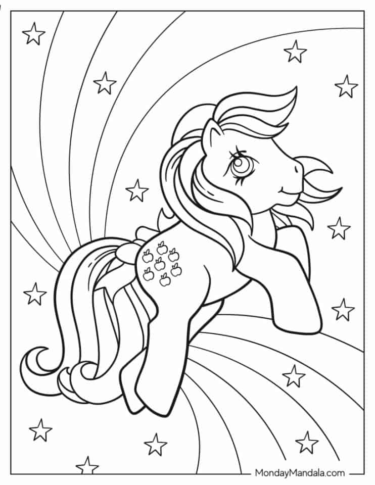 70 My Little Pony Coloring Pages (Free PDF Printables)
