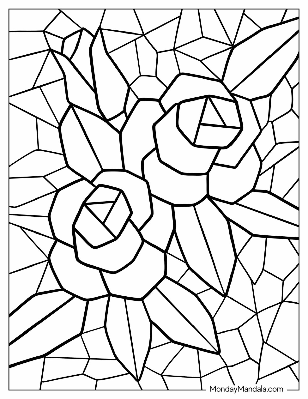 22 Mosaic Coloring Pages (Free PDF Printables)