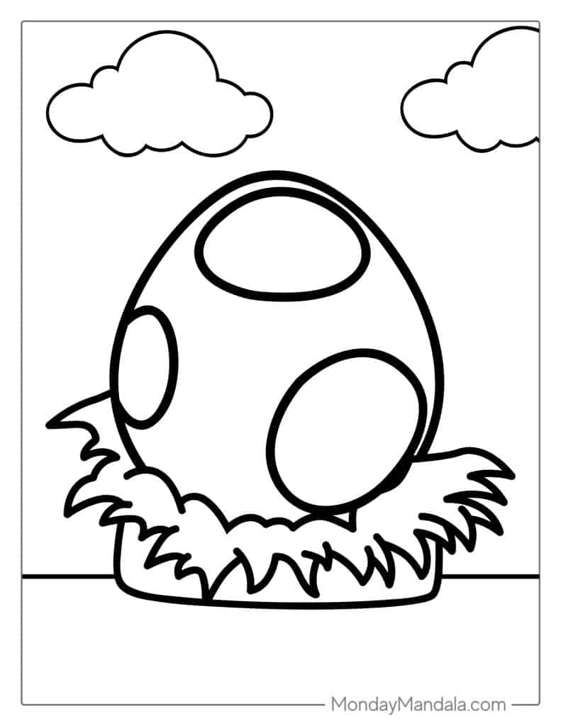 Mario And Yoshi Coloring Pages