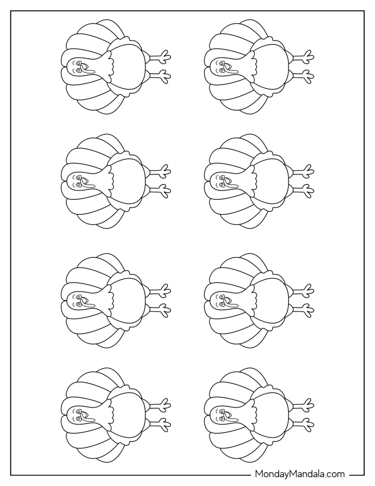 62 Turkey Templates (Free PDF Printables)
