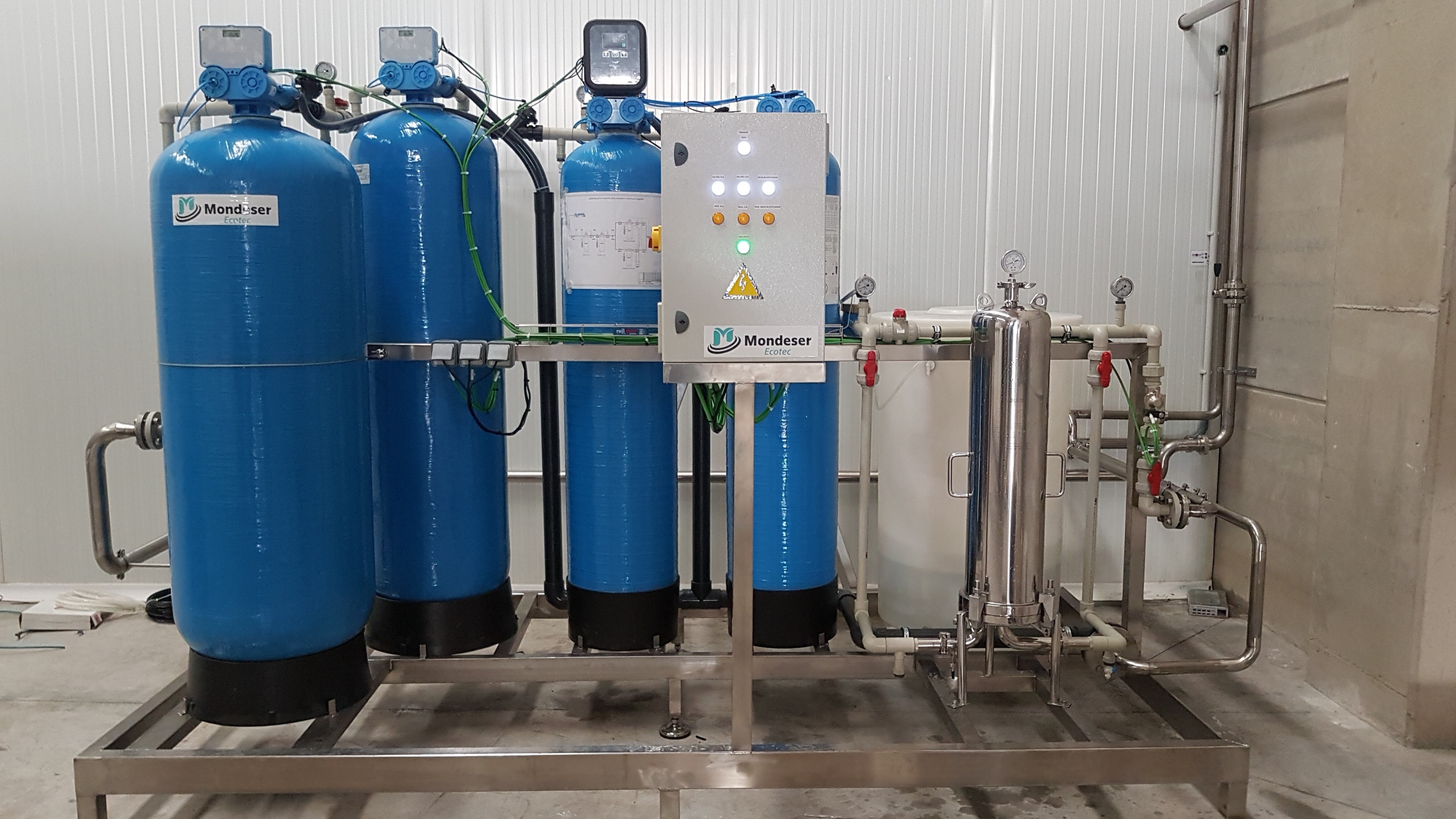 PLANTA DE FILTRACIÓN 60 M3/DIA Mondeser Ecotec